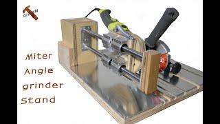 Angle Grinder Stand  DIY Homemade with Ryobi tool