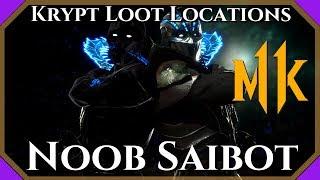 MK11 Krypt Noob Saibot Loot Locations - Guaranteed for Noob Saibot!