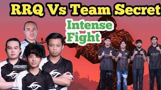 Fight Between RRQ and Team Secret 2020 | UhighBoy | Team Secret | RRQ Anthana