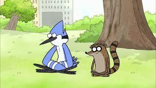An example of a Japanese dub in Western animation (Regular Show)