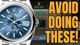 10 Things You Do That DAMAGES Your Rolex Watches