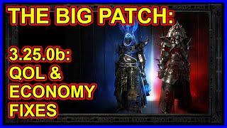 POE 3.25.0b - Economy Fix And QOL Patch - Black Morrigan back - Path Of Exile - Settlers of Kalguur