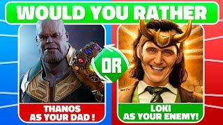 Would You Rather Marvel Edition | Marvel Quiz