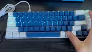 MageGee Portable 60% Gaming Keyboard Features & Review