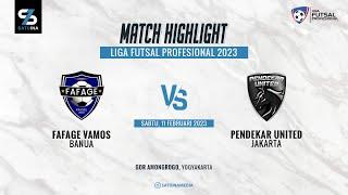 KING VS G.O.A.T / FAFAGE VAMOS (2) VS (1) PENDEKAR UNITED / PRO FUTSAL LEAGUE 2022/2023