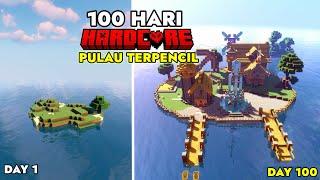 100 HARI MINECRAFT HARDCORE PULAU TERPENCIL