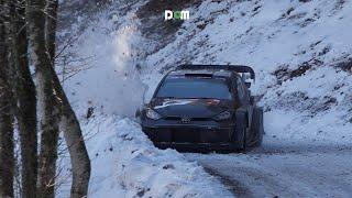 Test Kalle Rovanperä️ Rally Montecarlo 2025 WRC