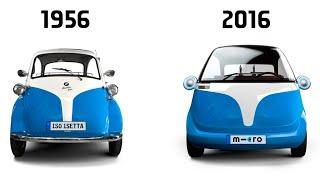 All Electric Concept Car Based on the Classic BMW Isetta! Amazing Microlino Urban Quadricycle!