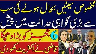 PTI Reserved Seats Case in supreme court Live | Qazi Faez isa Lost His Majority | PTI To Get Seats