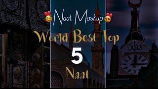 Slowed And Reverb Naat || Top 5 Naat || Lofi Naat || Hassan Ullah Hussaini || Ghulam Mustafa Qadri