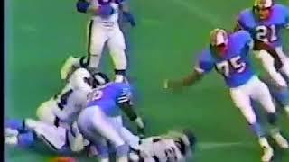 New York Giants vs Houston Oilers 1985 WK 14