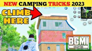 Top hidden places to CaMp in ERANGEL  2023 || RANK PUSH AT ITS BEST  ( BGMI CONQUEROR.)