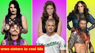 WWE superstars Sisters in Real life 2024