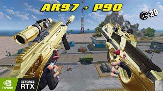 AR97 + P90 29 kill solo vs squad Blood strike pc max graphic rtx 2060