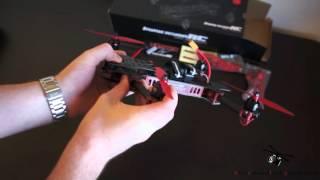 Unboxing of ImmersionRC Vortex Racing Quad 285mm