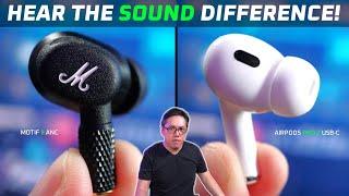 Marshall Motif II ANC vs AirPods Pro 2 USB-C Review 