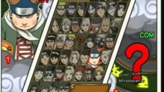 Naruto Ultimate Ninja 3 All Characters