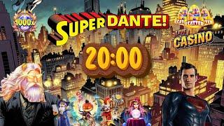 RITORNO DANTESCO  A CACCIA DI MAX WIN!CASINO LIVE STREAMING 17 LUG- 20:00 SLOT ONLINE 