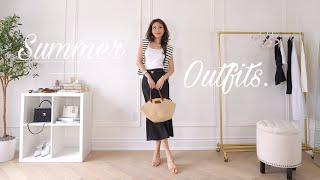 SUMMER LOOKBOOK 2024 | classy summer outfits ️
