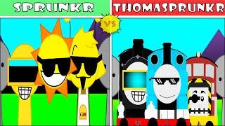 THOMASPRUNKR vs SPRUNKR | Incredibox Thomas Train SPRUNKI