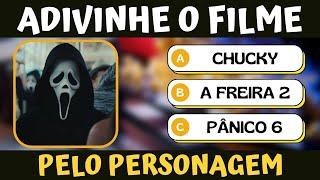 ADIVINHE o FILME Pelo PERSONAGEM | Quantos filmes você conhece? 