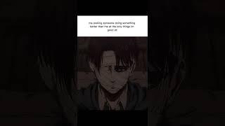 When you thought you were humanity's strongest. ️ #LeviAckerman #Humbled #AttackOnTitan #AnimeGoals