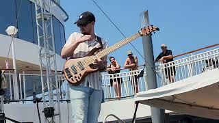 Ron Artis II playing his original Searching for Answers at main stage Pool Deck of KTBA IX cruise