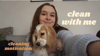 CLEAN WITH ME + 6 MONTH OLD | Relaxing cleaning motivation | Weekly cleaning Routine