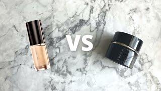 NEW SUQQU THE LIQUID FOUNDATION vs THE CREAM FOUNDATION | Demo, Comparison,Thoughts|Bobbie Han