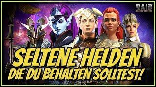 Seltene Helden die du NICHT verfüttern solltest! Raid Shadow Legends | Gute Rares