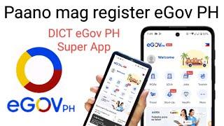 Paano mag register sa eGov PH super app