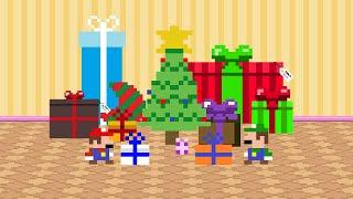 Level UP: Tiny Mario and Tiny Luigi open their Christmas Presents (2022 Christmas Special)