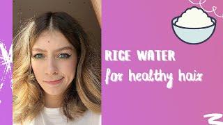 Super healthy hair with rice water care - Stasya checks how to