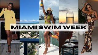  MIAMI SWIM WEEK VLOG! LUXURY HOTELS, PARTIES & YACHT DAY  MONROE STEELE