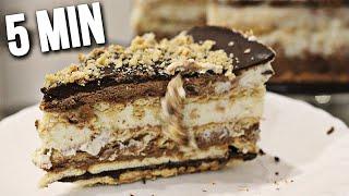 NO-BAKE - Kinder Bueno Cake - Simple and Easy