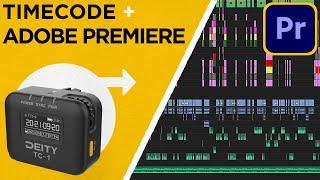 How to Sync with Timecode in Adobe Premiere