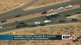 Police shoot and kill person in northwest Albuquerque