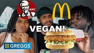 VEGAN DRIVE THRU REVIEW! & OFFICIAL VEGAN KFC BURGER! 