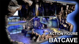 HOW TO | Build a Miniature Action Figure Scale BATCAVE | Part 1 of 3