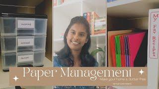 Paper Management  #papermanagement