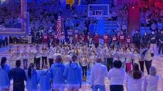Swift Creek Elementary School 5th Grade National Anthem UNC Chapel Hill 2025 (Iphone 16 Pro)