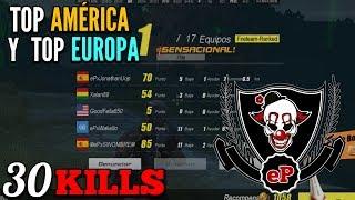 TOP MUNDIALES de América y Europa SE UNEN | Wakelto y SinNombre | Rules of Survival - CLAN eP