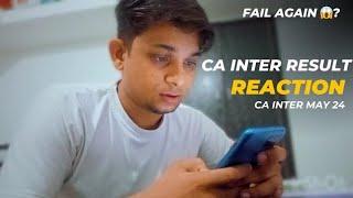 CA INTER RESULT MAY 24 REACTION | VLOG 1 | CA INTER MAY 24 RESULT REACTION