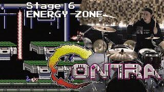 Contra. Stage 6 - Energy Zone (Drum Playthrough)