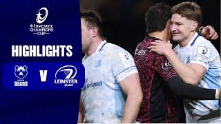 Extended Highlights - Bristol Bears v Leinster Rugby Round 1 | Investec Champions Cup 2024/25