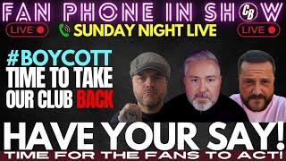 #Boycott | Time To Act | Sunday Night Live | Phone In Show