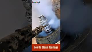 How to Clean Bearings  #tool #clean