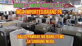 malaking warehouse sale sa Sucat na imported brand  || halos ipamigay nalang sa sobrang mura