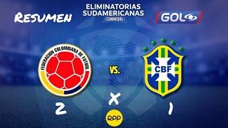 Colombia vs Brasil 2X1 Resumen completo en Gol Caracol @golcaracol