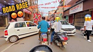 Road-Rage  in Raipur Market 